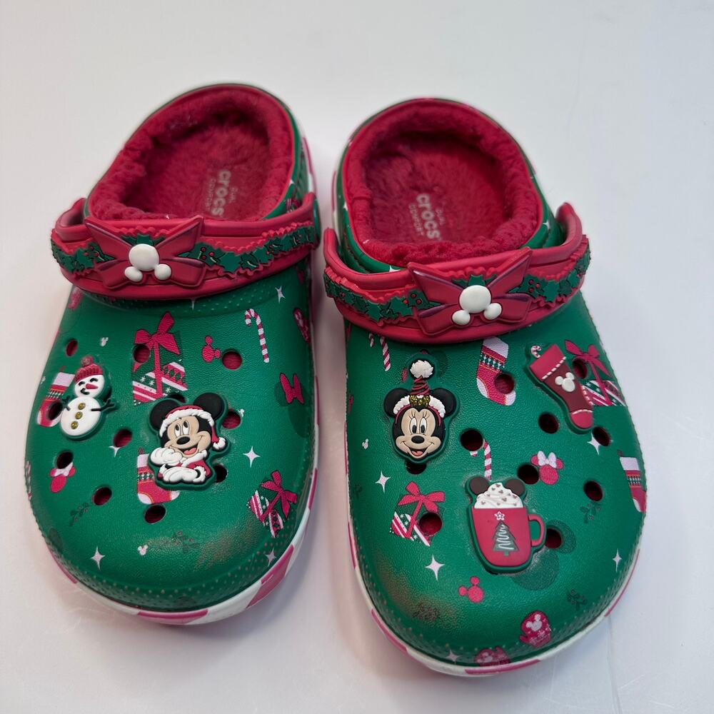Crocs Disney Christmas Mickey Minnie Sandals